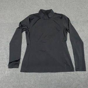 NIKE Dri-Fit Mock Long Sleeve Top - Women’s S